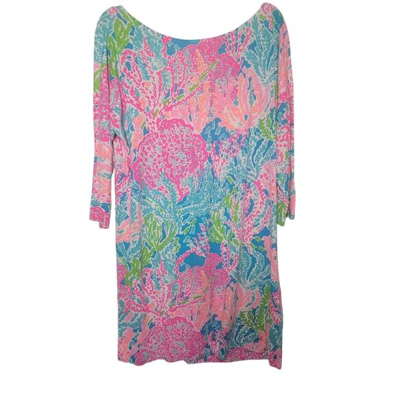 Lilly Pulitzer Eliza Dress in Lets Cha Cha Holy Grail Size Xl - Picture 3 of 4
